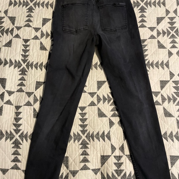 WHBM White House Black Market Black Skinny Jeans Size 6 - Picture 1 of 8